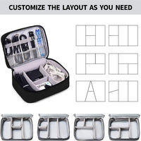 Universal Carry Travel Gadget Bag for Cables, Plug and More