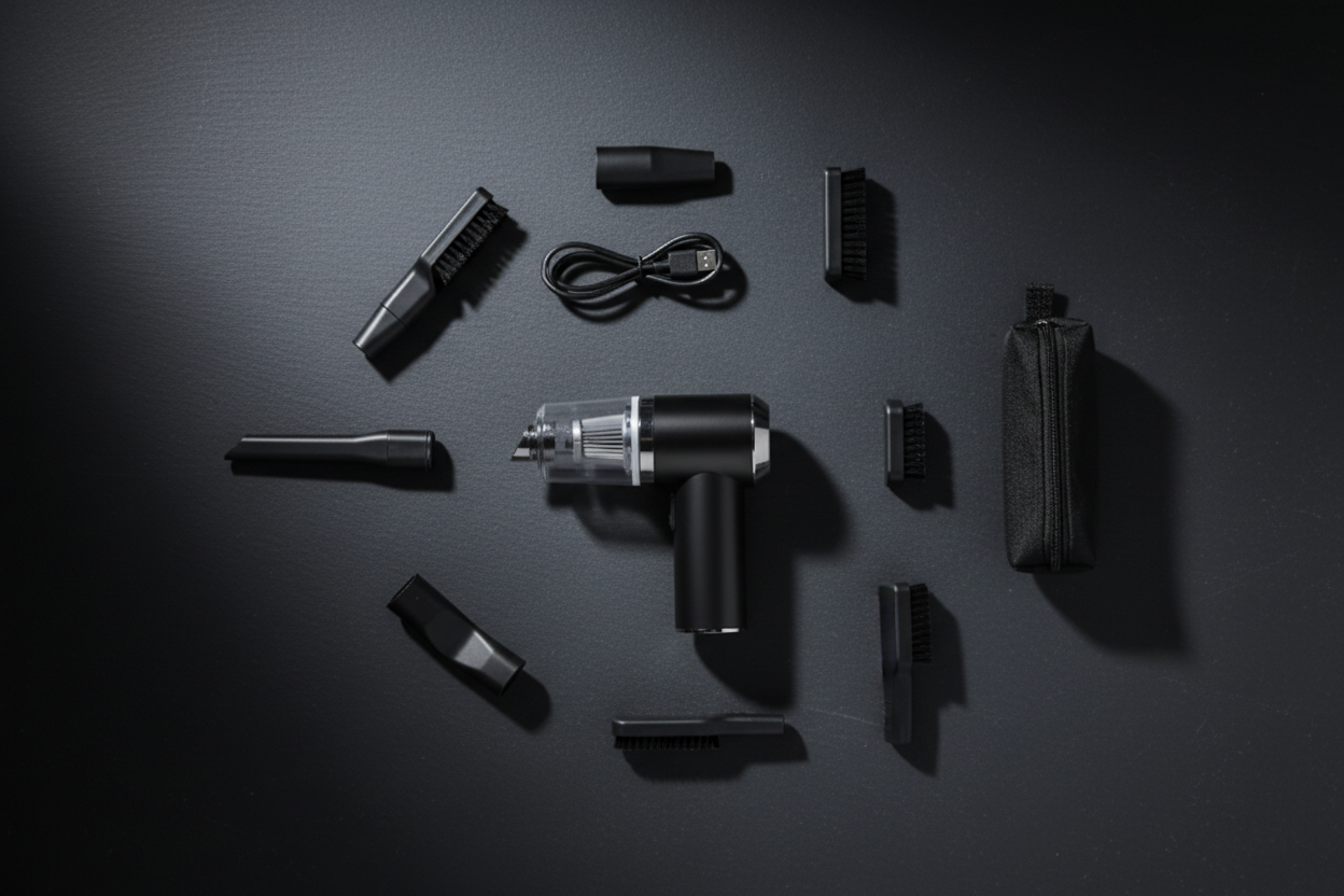 Air Duster Flat Lay