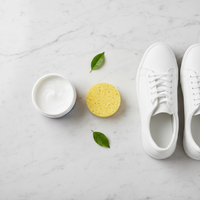 Cleaning Cream Flat Lay