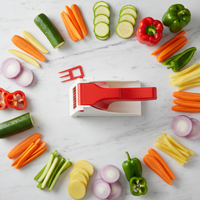 Vegetable Slicer Flat Lay