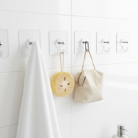 Wall Hooks Bathroom